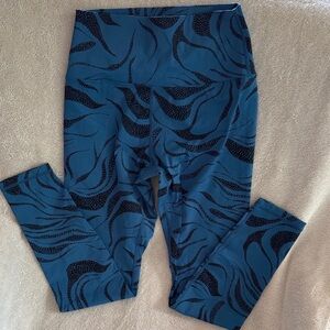 Born Primitive large full length Blue Patterned Leggings